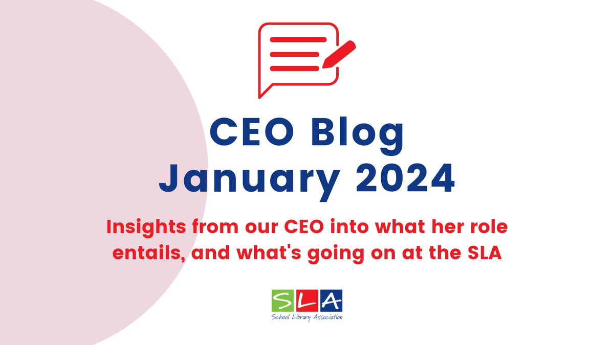 This year SLA CEO @fictious_cat has restarted a monthly blog to give you more insight into what her role entails and what's going on at the SLA. This time it features the new @GreatSchLibs survey, the @ASCL_UK conference, SLA ambassadors and more! Read 👉🏼buff.ly/3Uc18TR