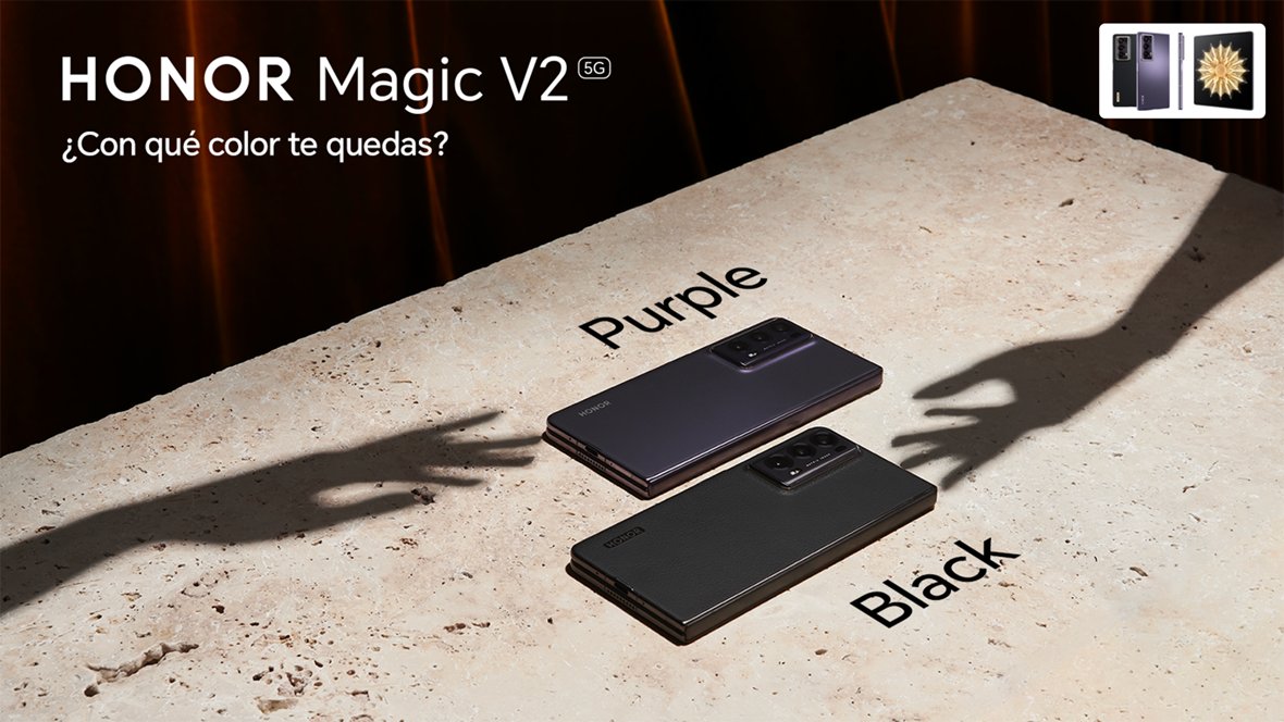 Honor_ES's tweet photo. 🎁 SORTEAZO con PREMIAZO🎁

🔃 SOLO HAZ RT Y CONTESTA TU COLOR FAVORITO CON EL HT #HONORMagicV2

PARA GANAR:

💜Purple
🖤Black https://t.co/HIXR5BzHhq
