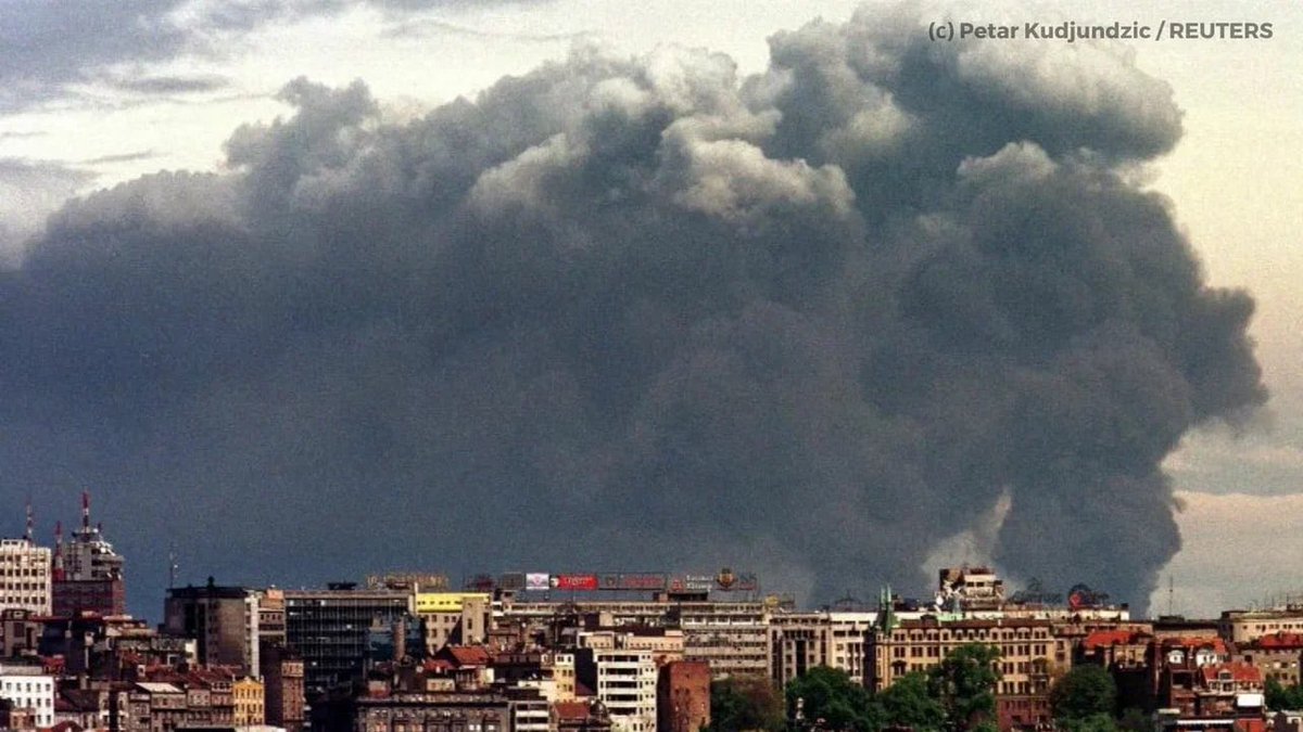 mae_rusia's tweet photo. 💬 #Zajárova: En 2024 se cumplen 25 años de los bombardeos sobre Yugoslavia.

Las fuerzas de la OTAN lanzaron 15 toneladas de uranio empobrecido en el territorio de Serbia.

🕯 Como resultado, fallecieron miles de personas, entre ellas cientos de niños. https://t.co/n3LwVWGEIx