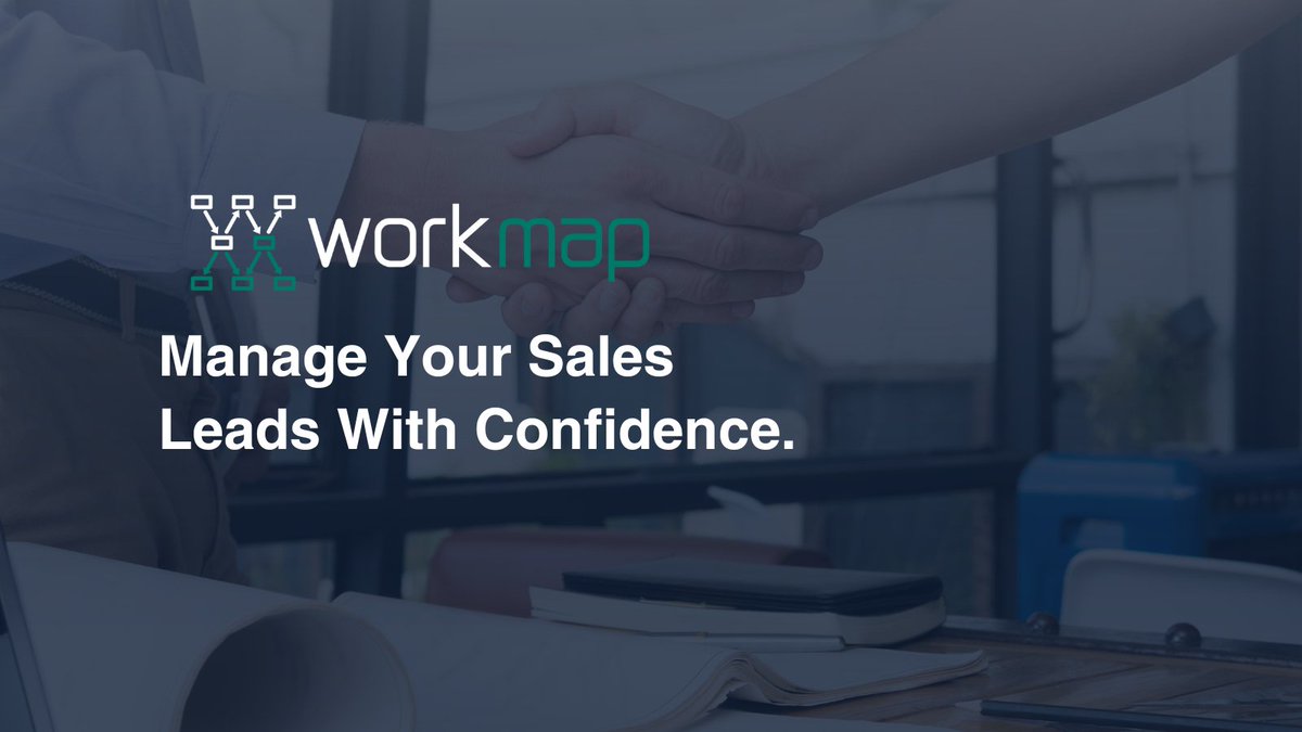 WorkMapApp's tweet photo. Need a better way to manage your sales leads? Work Map offers a simple solution for managing customer relationships so you can close deals faster. https://t.co/vYjpsscZtb

#Sales #LeadGen #CRM https://t.co/Nh1puhWLn1