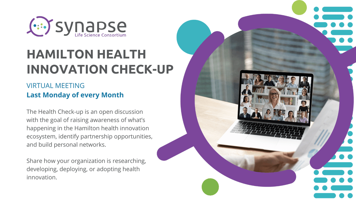 🙌The monthly #Hamilton Health #Innovation Check-ups are back! 👉Join us on Jan 29 at 9 am to hear from @swiftmedical, a leader in digital wound care management through smartphone-ready software's. 🔗Sign-up for the session here: loom.ly/J6DoElk