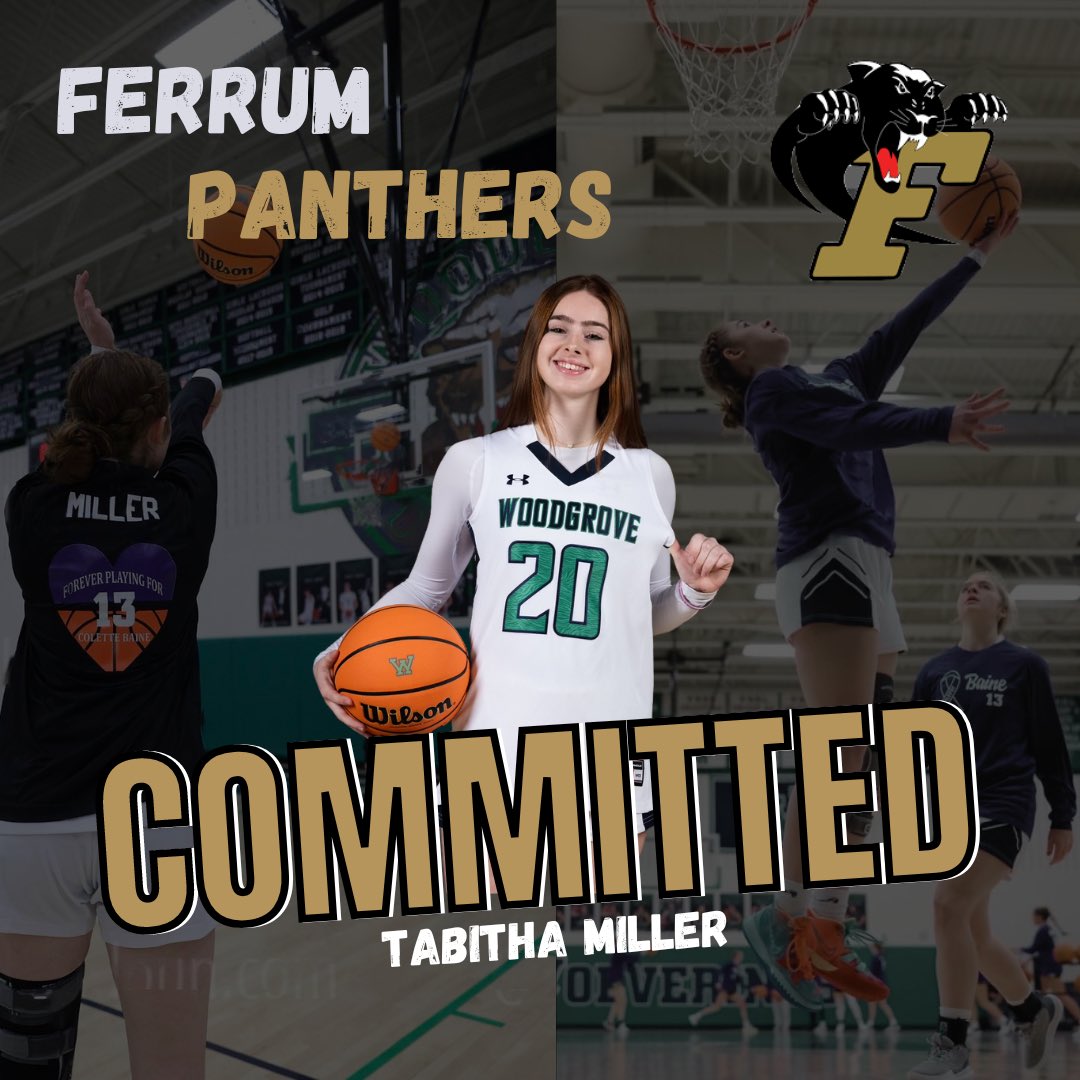 Tabitha Miller (@tabby_13_miller) on Twitter photo Excited for this to be my next 4!
Go Panthers!!
<a href="/FerrumWBB/">Ferrum Women’s Basketball</a>
<a href="/dylancranebball/">Dylan Crane</a>
<a href="/Jasmith1989/">Joseph Smith</a>
<a href="/GTS_Fusion/">GTS Fusion Basketball</a>
<a href="/woodgrove_gbb/">Woodgrove Wolverines Girls Basketball</a> Excited for this to be my next 4!
Go Panthers!!
<a href="/FerrumWBB/">Ferrum Women’s Basketball</a>
<a href="/dylancranebball/">Dylan Crane</a>
<a href="/Jasmith1989/">Joseph Smith</a>
<a href="/GTS_Fusion/">GTS Fusion Basketball</a>
<a href="/woodgrove_gbb/">Woodgrove Wolverines Girls Basketball</a>