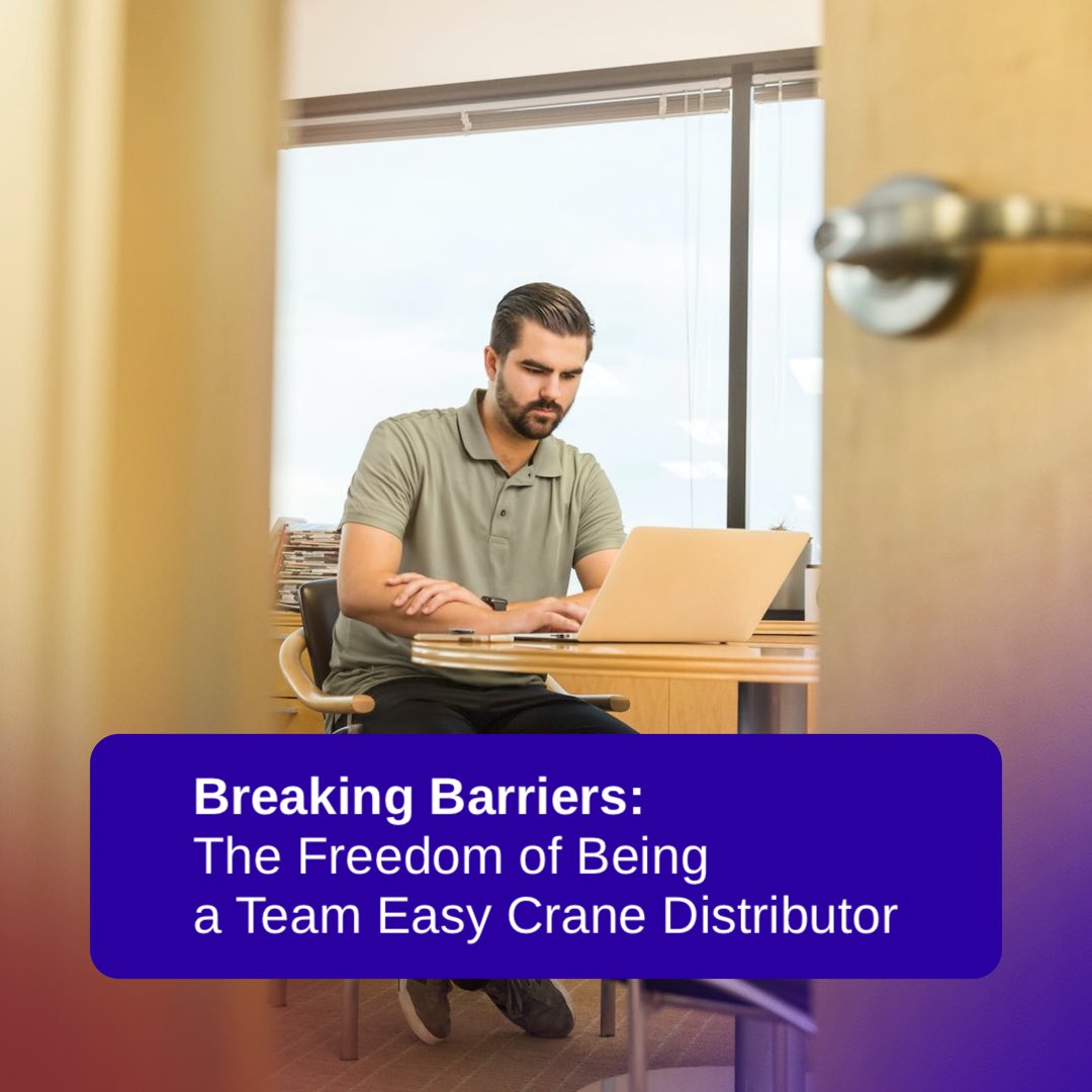 TeamEasyCrane's tweet photo. Experience the freedom to shape your destiny, create your schedule, and determine your income. Here’s what awaits you:

🌟 Entrepreneurial Independence
💼 Limitless Earning Potential
🌍 Global Opportunities https://t.co/RedwY1A7gB