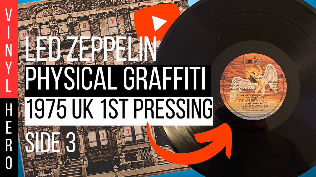 Umberto_max's tweet photo. Led Zeppelin - Physical Graffiti - 1975 UK 1st Pressing - Full Album (Side 3) #ledzeppelin #vinyl
https://t.co/l8iQyW72Fx https://t.co/BiCPr0IaAO