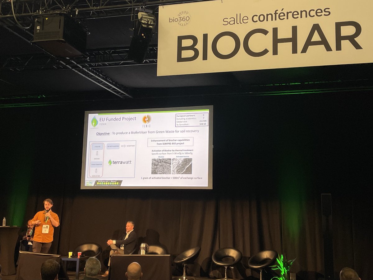 Fenix_ProjectEU's tweet image. 🌍Live from the Bio360 Expo in Nantes, today, January 24th, we at FENIX Project are excited to share insights into #bioenergy and #bioeconomy. Join FENIX Project in fostering a sustainable future through #CircularEconomy. #Bio360Expo #Sustainability #FENIXProject