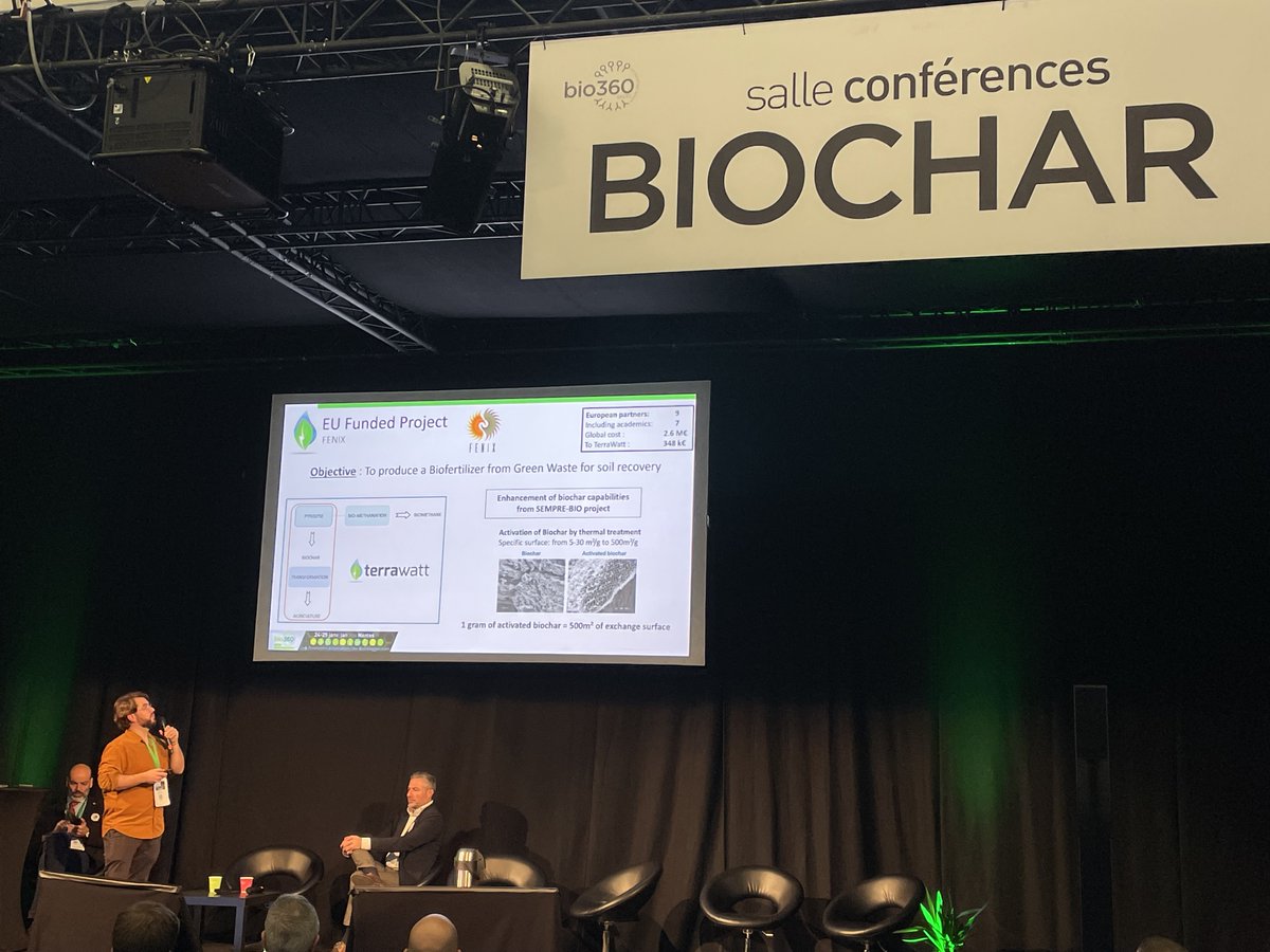 Fenix_ProjectEU's tweet image. 🌍Live from the Bio360 Expo in Nantes, today, January 24th, we at FENIX Project are excited to share insights into #bioenergy and #bioeconomy. Join FENIX Project in fostering a sustainable future through #CircularEconomy. #Bio360Expo #Sustainability #FENIXProject