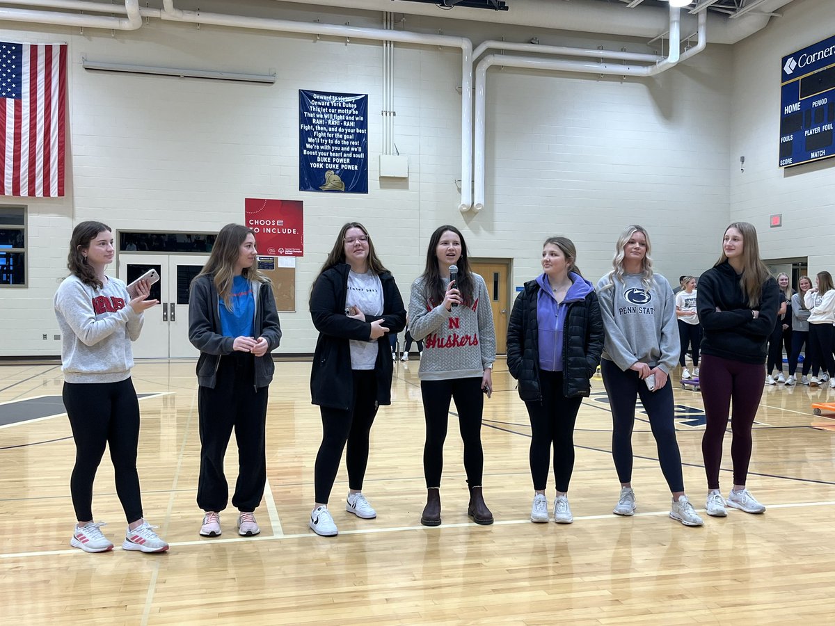 KennyLoosvelt's tweet photo. Thank you to these #yorkdukes ACES members for speaking to our @YmsDukes Ss today. https://t.co/DXWKtX4Pl5