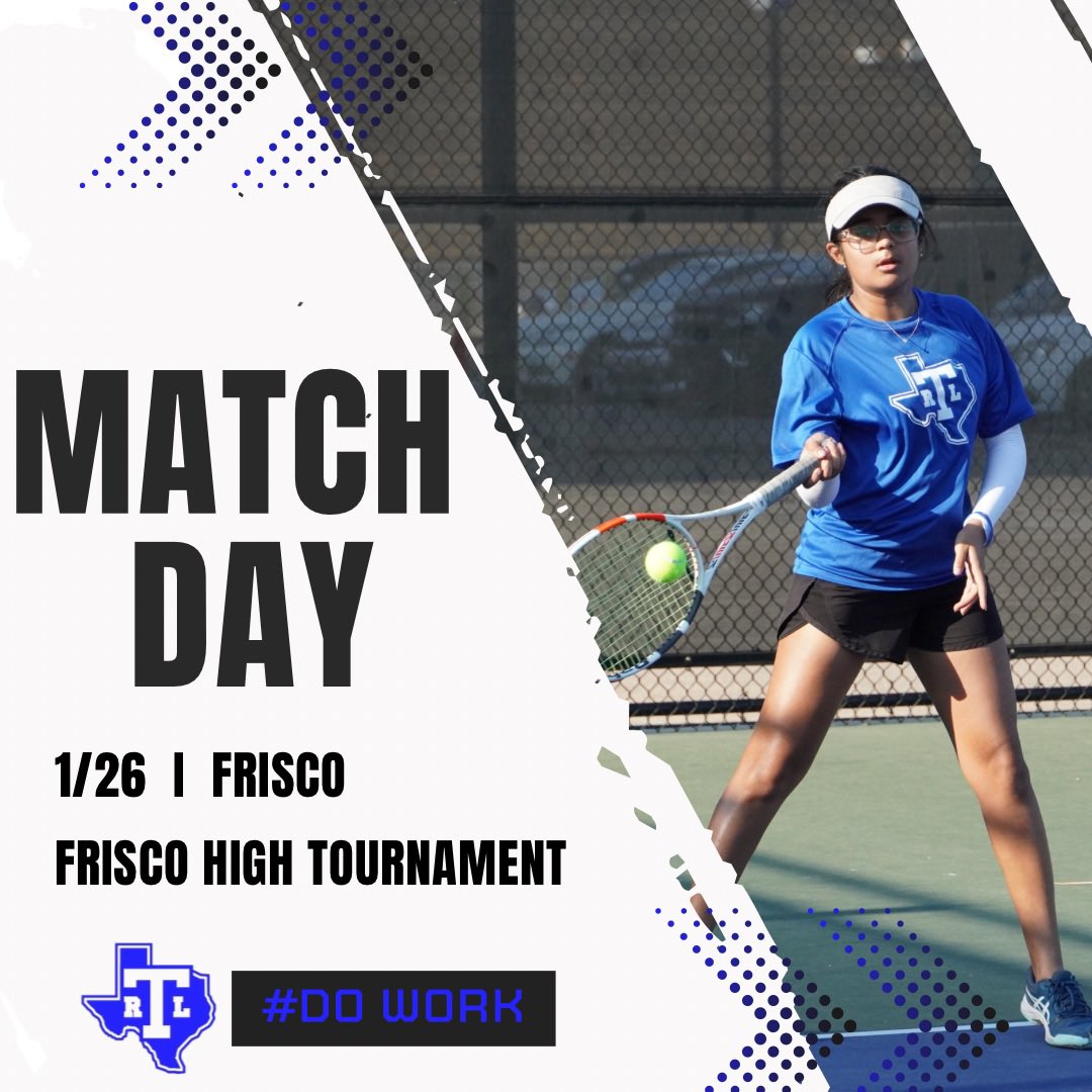 RLT_Tennis's tweet photo. The Lions Varsity team head to Frisco today for their first tournament of the Spring season.
🎾 - Frisco Varsity Tournament
📍- Frisco, Texas
#FeedThePride #4P #DoWork #RWTB
#RLTCFB #CFBAthletics https://t.co/HEoTWcGvL1