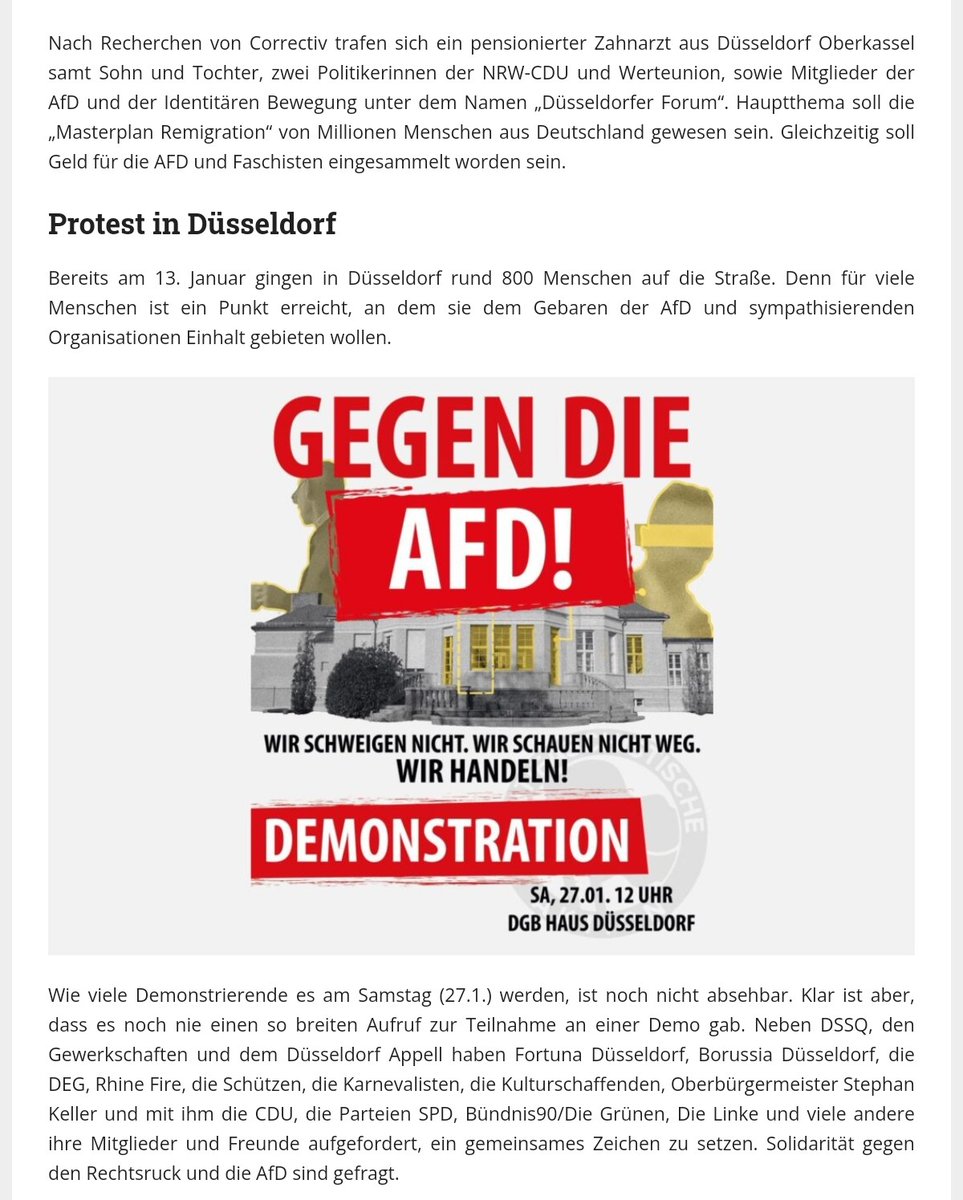 KoeAntifa161's tweet photo. Du willst morgen zu #dus2701, hast aber kein Schild?

Dann heute ab 16h große #Bastel- &amp; #Malaktion im #zakk.
Vernetzt euch, bildet Banden, seid aktiv, seid kreativ.

Bitte vorher anmelden: politisiert-euch@zakk.de

Und dann Samstag ab 12h am DGB Haus #GemeinsamGegenDenFadchismus https://t.co/uxTicR0EZ6