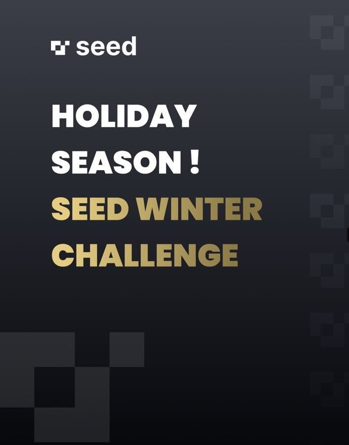 seed.photo (@seedphoto) on Twitter photo 🎉 We're thrilled to announce the grand prize winner of our Winter Holiday Season Challenge <a href="/nftbuzzzon34320/">@NFTBuzzZone</a> 🏆!
Massive congratulations to our NFT winners and a heartfelt THANK YOU to everyone who participated.Check your wallets today, your prizes are on their way 🎁 🎉 We're thrilled to announce the grand prize winner of our Winter Holiday Season Challenge <a href="/nftbuzzzon34320/">@NFTBuzzZone</a> 🏆!
Massive congratulations to our NFT winners and a heartfelt THANK YOU to everyone who participated.Check your wallets today, your prizes are on their way 🎁