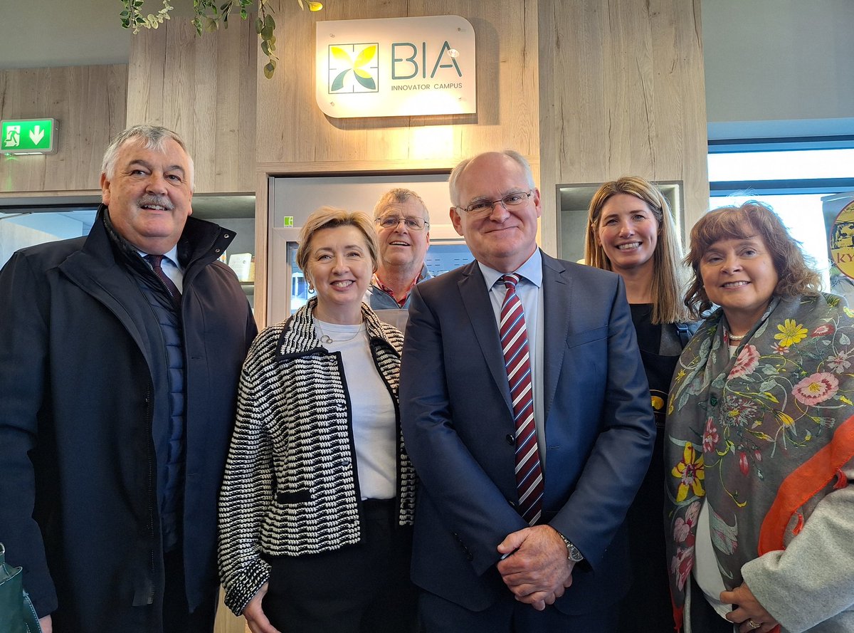 Congratulations to @bia_innovator on its official launch today in Athenry with Chairman Peter Feeney @GalwayCoCo @kylemorecheese @foodsofathenry @uniofgalway @teagasc @IFAmedia @AgrilandIreland @amyforde6 @Entirl