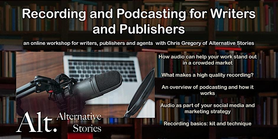 StoriesAlt's tweet photo. On 21st Feb i'm going to be leading an online workshop about #recording + #podcasting   

Aimed at #writers #poets and the #publishing industry, we'll cover the ways in which you can use audio content to promote your work and reach new audiences 

https://t.co/jpZFj2qGJK https://t.co/9EbCJ3iyvy