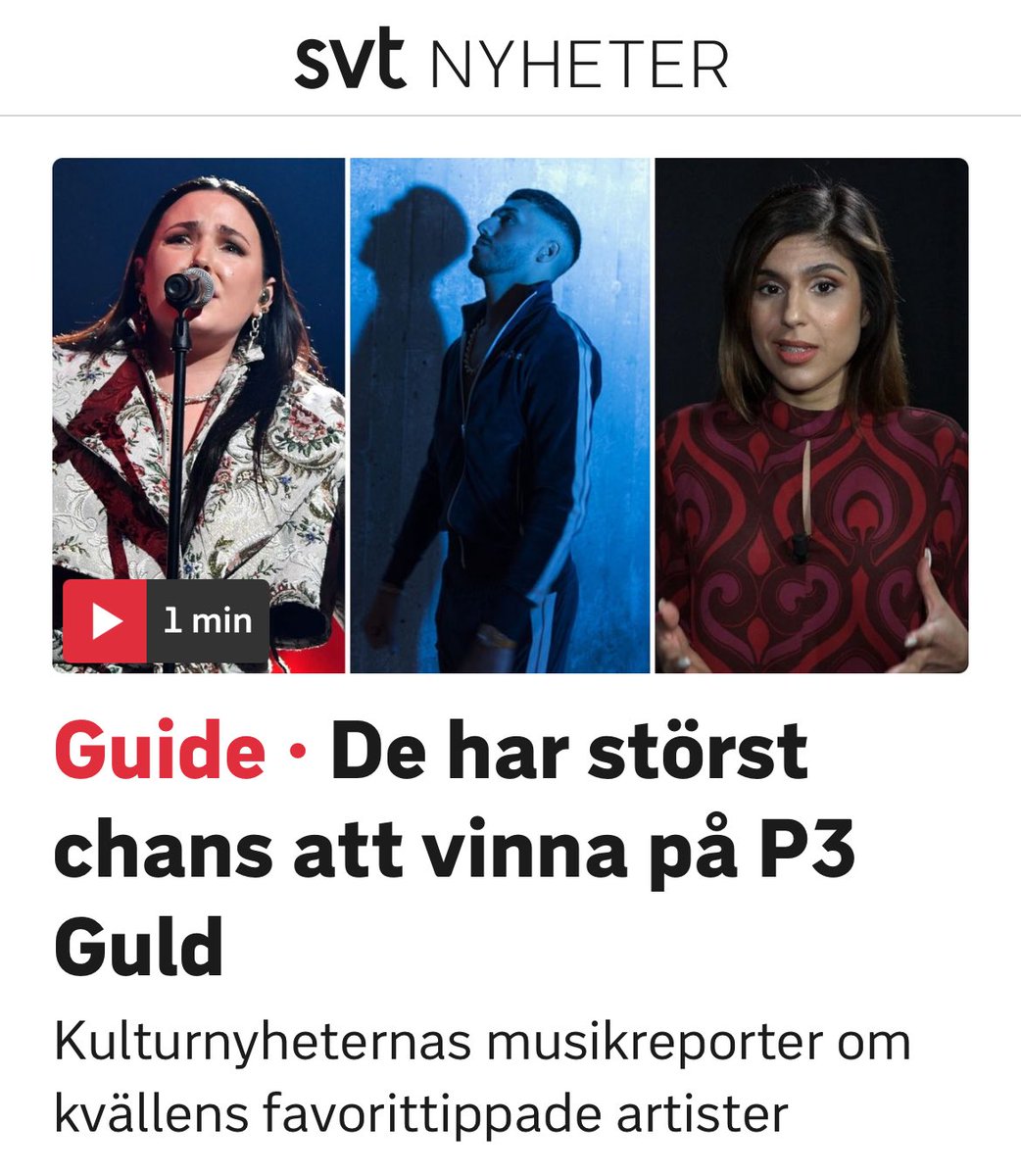 jonasbjork's tweet photo. Vild gissning från mig: de nominerade?
#p3guld #svt https://t.co/TMXFtGKYuf