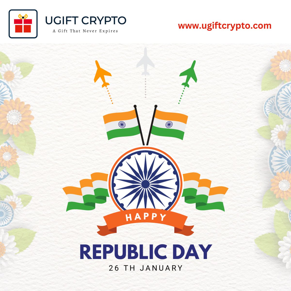 giftcryptotoken's tweet photo. Happy 75th Republic Day India 

Buy Crypto Gift Cards That Never Expire!
💠https://t.co/Keko7igO9S https://t.co/vsriGXx9hO
