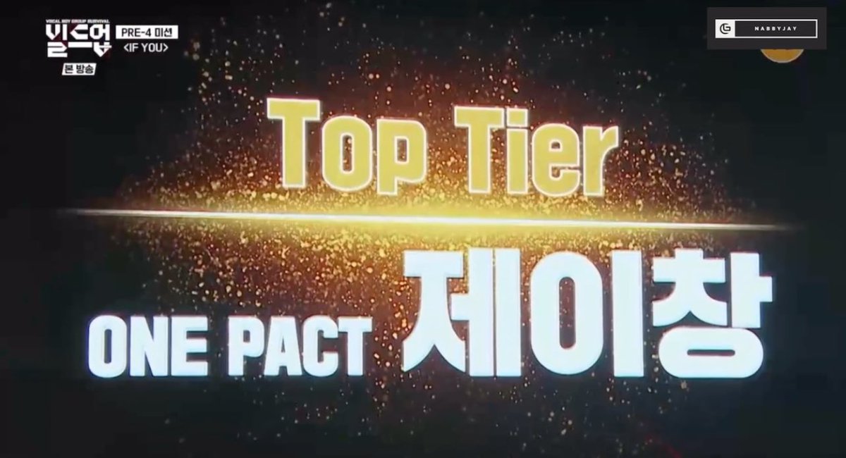 kbgcharts's tweet image. #JayChang from #ONEPACT was chosen as the first “TOP TIER” in the 1st episode of “Build Up” today. All the judges chose him as the best vocalist in the cover stage of “IF YOU” by #BIGBANG