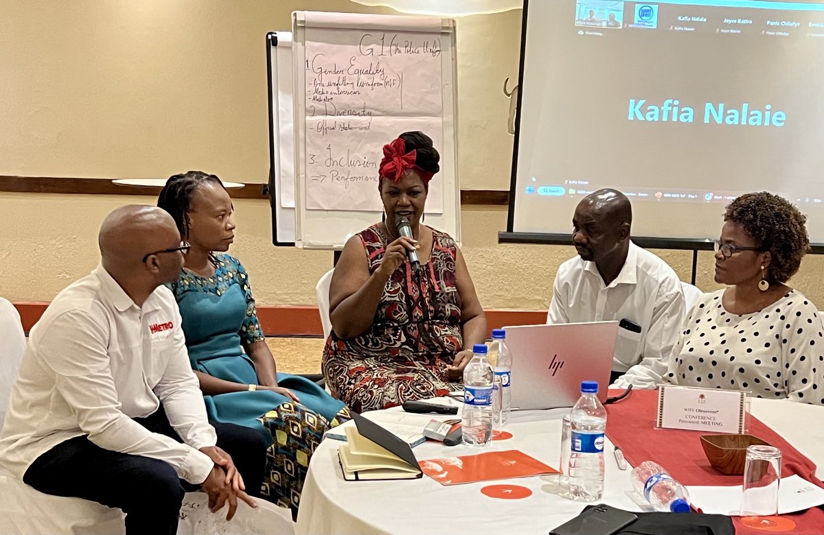 WanifraWIN's tweet photo. @myraabdallah leads the way as our expert facilitator. Diversity in perspectives enriches the training experience. As we navigate through discussions, the wealth of experiences from different African countries adds depth and nuance to our understanding. https://t.co/sbASRkYCfy