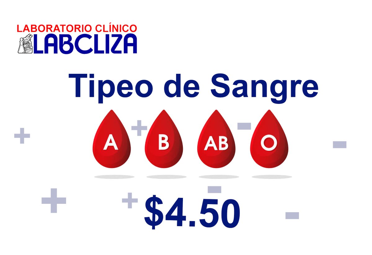 CMLABCLIZASV's tweet photo. Necesitas un tipeo de sangre, para tramitar tu licencia de conducir, o tu DUI.
Cuenta con nosotros.
Estamos Ubicados, en la col. zacamil, urb. las azaleas 29 ave. nte #26.
No es necesario Ayuno, ni cita, atendemos por orden de llegada.
#laboratoriossv #laboratorioclinico #tipeo https://t.co/YsSbVXKvus