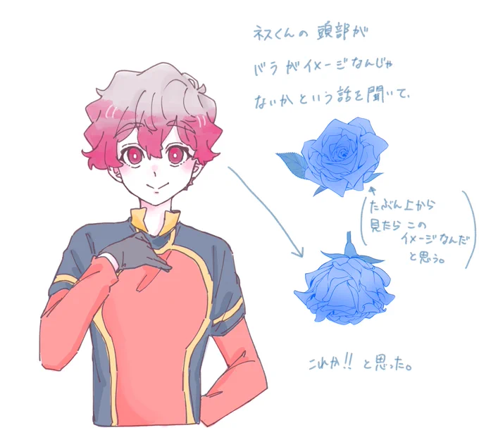 nsくんは薔薇 