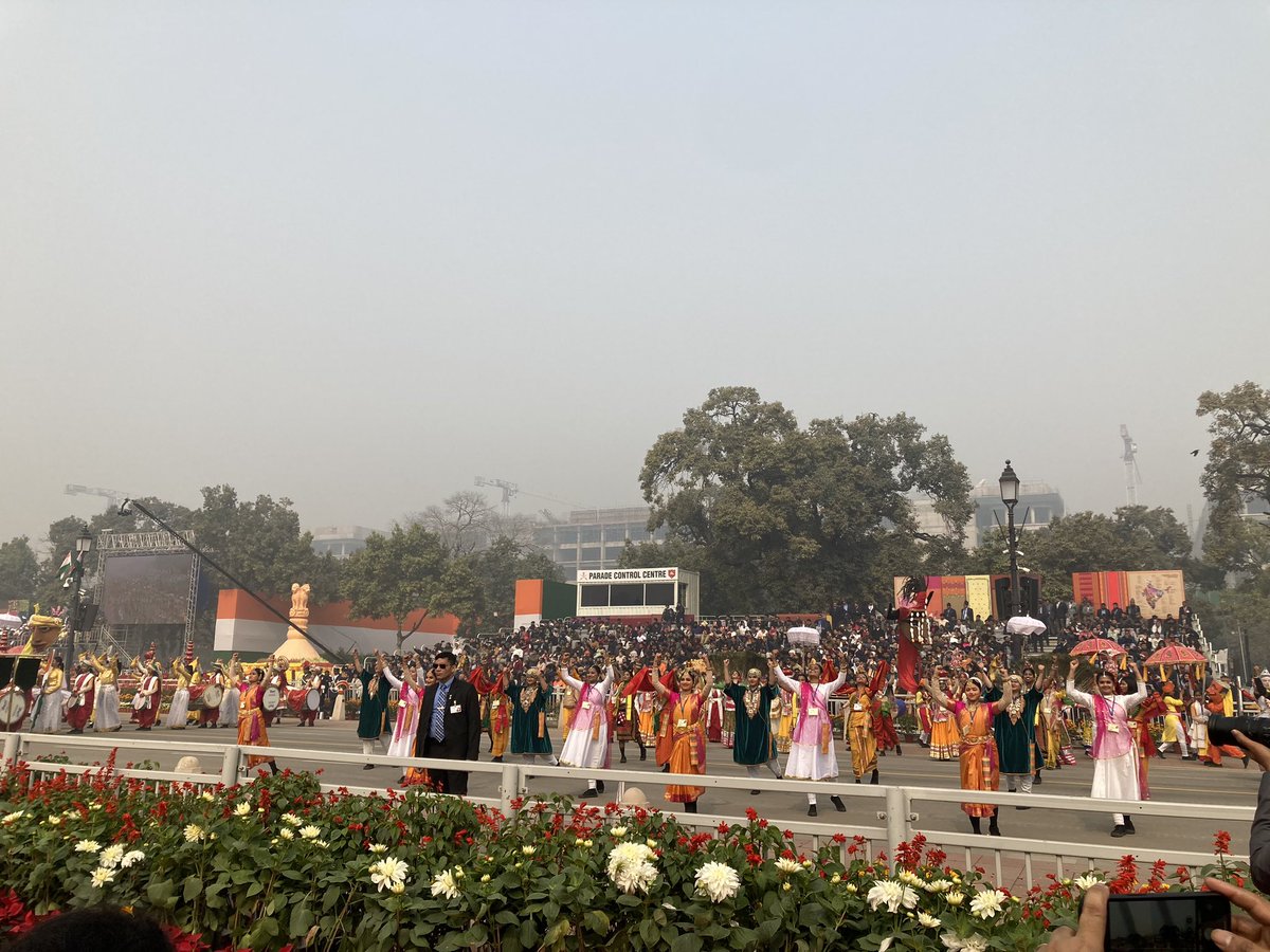 Thrilled to be part of the 75th #RepublicDay Parade in New Delhi 🇮🇳! Not just a solemn march of military forces, but a great celebration of cultural heritage. A true display of unity in diversity! Warm congratulations to the Indian people!