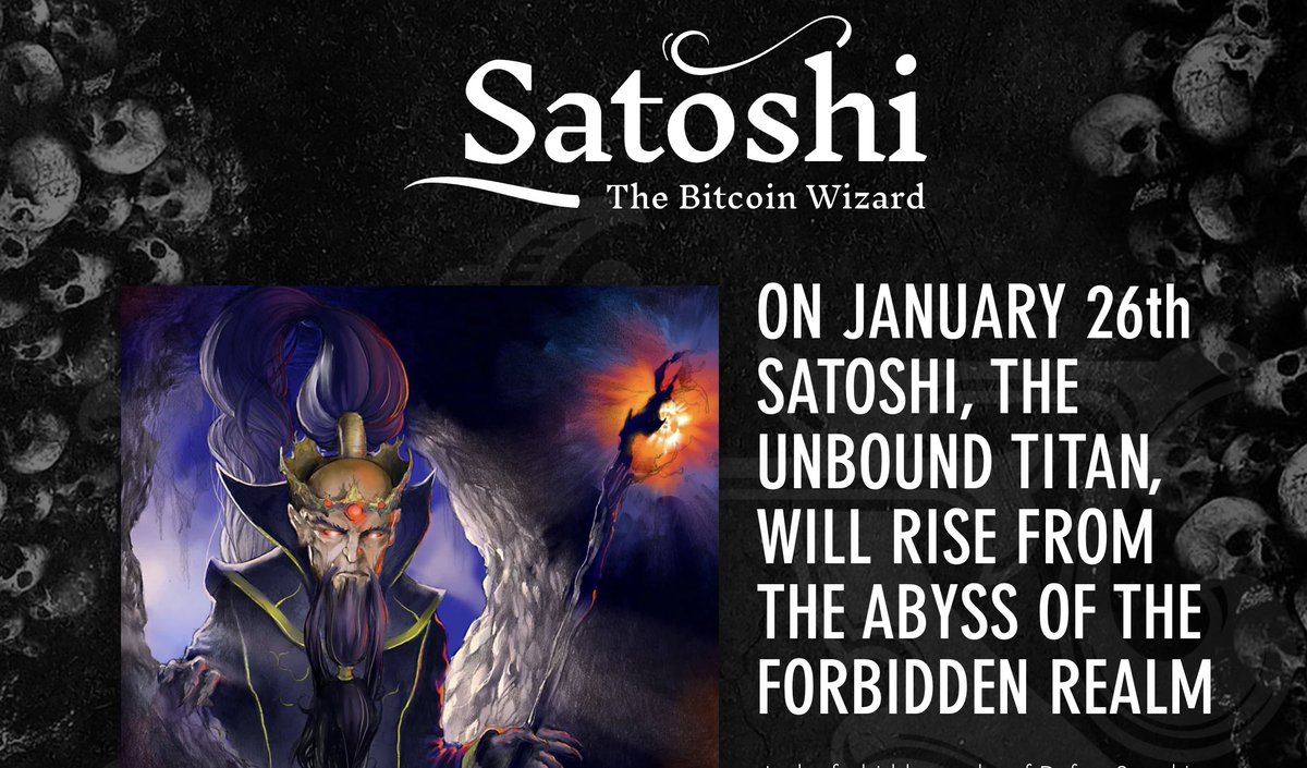 The wait is over!

100% Hand Drawn, Satoshi Nakamoto drops today Exclusively on #TheTangGang Free Mint Friday!

55 given away, 500 to follow for public launch. Read about it now at Lethayus.com/Satoshi