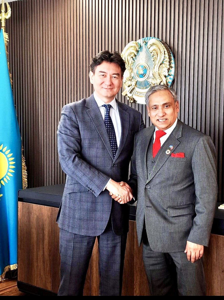 Thanks Ambassador Койшыбаев for your warm hospitality & productive discussions! It will be a privilege to support efforts for enhancing cooperation between Kazakhstan and Mongolia for enabling inclusive & sustainable development for achieving SDGs towards Mongolia’s Vision2050.