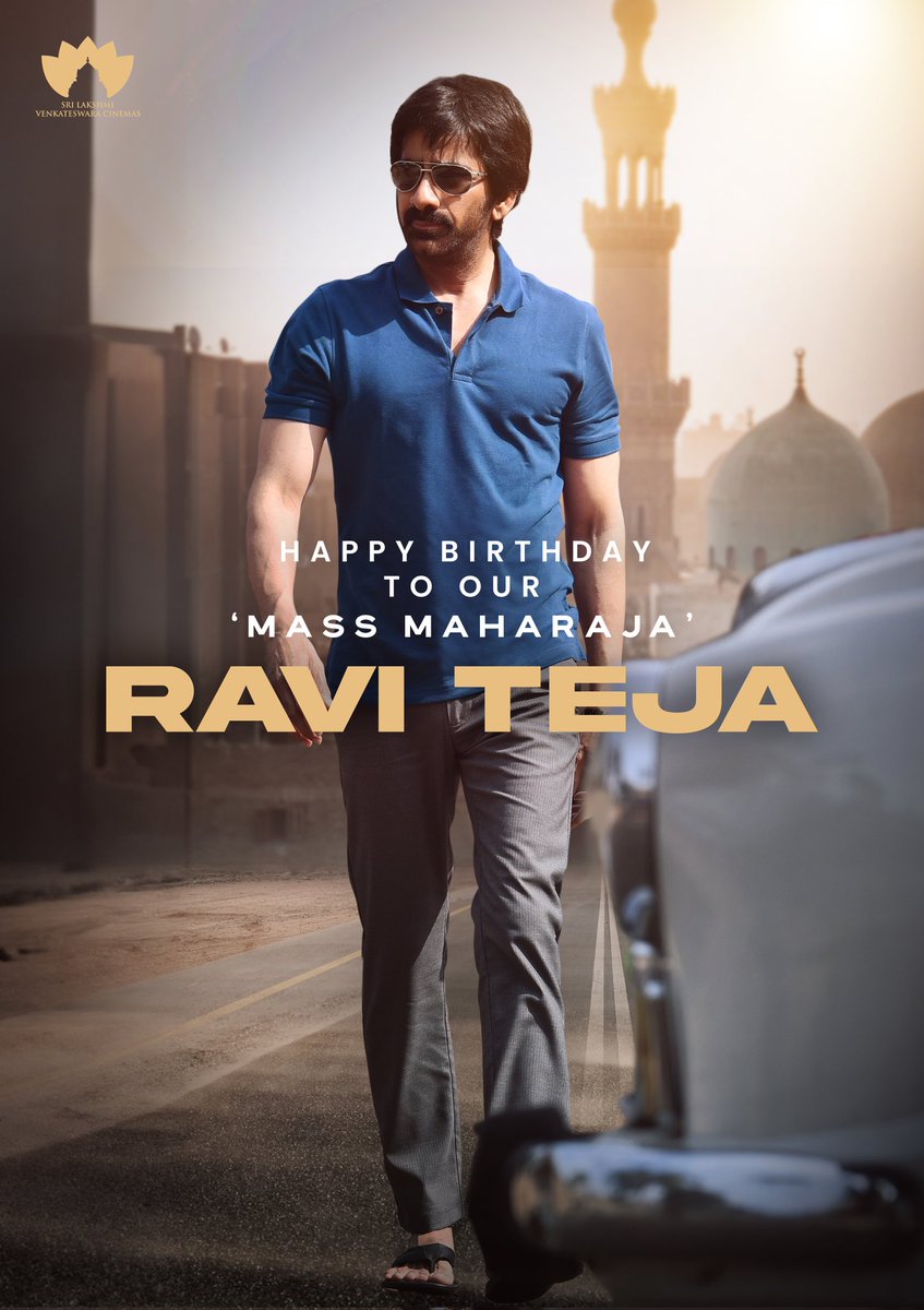 Wishing our dearest MASS MAHARAJA @RaviTeja_offl Garu a very Happy Birthday ❤️‍🔥 May you keep scaling new heights of success and continue to spread smiles ❤️ #HappyBirthdayMassMahaRaja