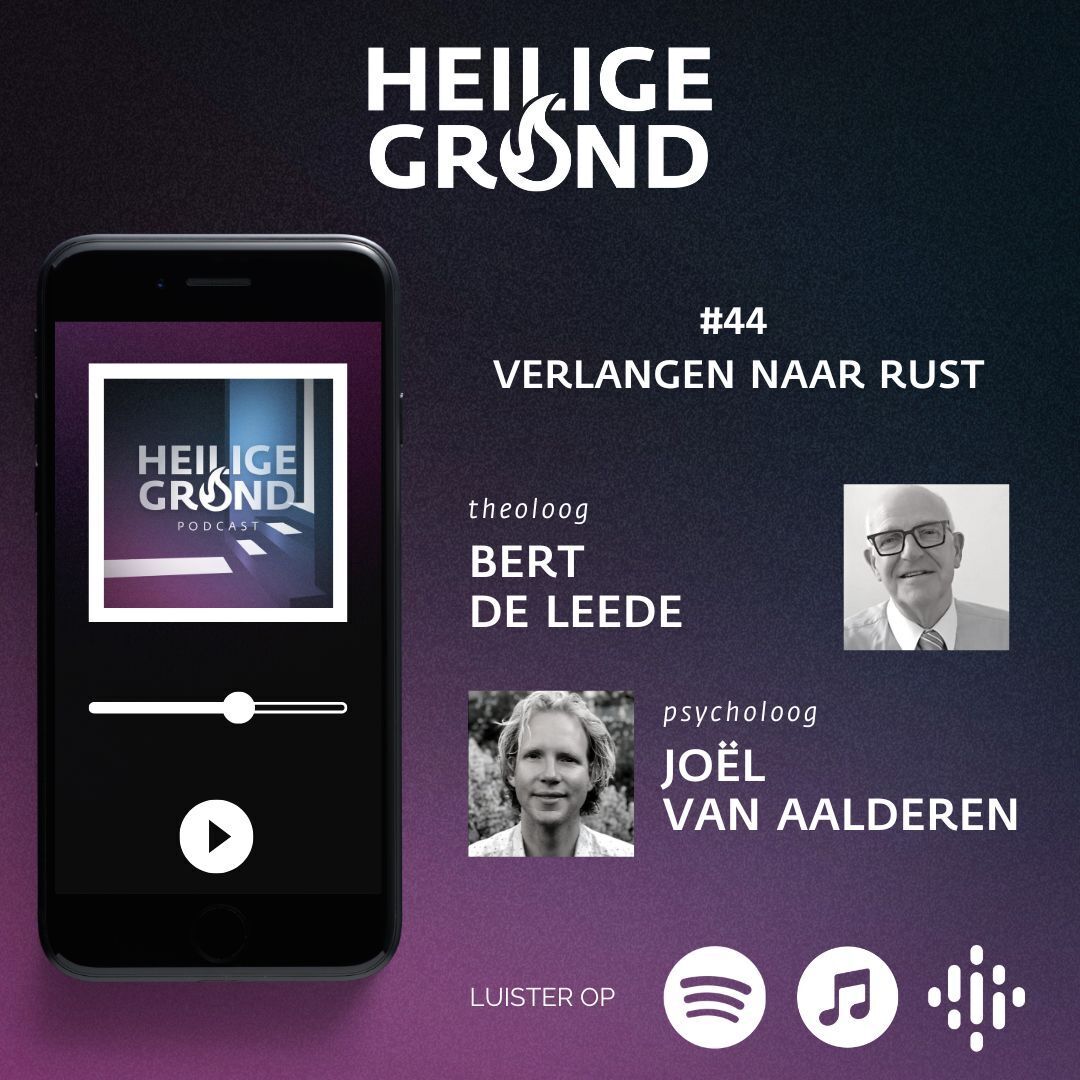 HeiligeGrond's tweet photo. In deze aflevering een gesprek met theoloog Bert de Leede en psycholoog Joël van Aalderen over ons verlangen naar rust.

Luister in je podcastapp of via https://t.co/GxmXU3tjDe https://t.co/eglMuEhvqV