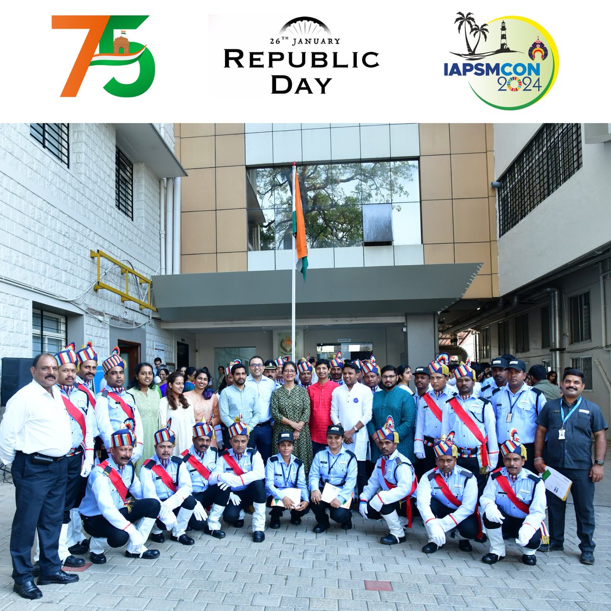 Happy Republic Day

- Team IAPSMCON 2024

#iapsm #iapsmcon2024 #publichealthconference2024 #kmcmangalore #SDGs #communitymedicine