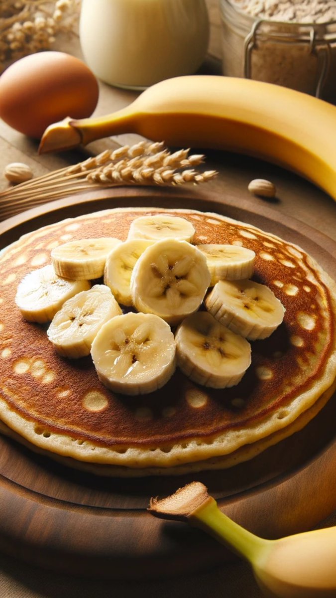 IsaSousajp's tweet photo. Panquecas de Banana: A Receita Perfeita para um Café da Manhã Leve e Nutritivo
Comece o seu dia com energia e leveza com nossas Panquecas de Banana!
#PanquecasDeBanana #CaféDaManhãSaudável #AlimentaçãoEquilibrada #ReceitasFit #BananaFitness #EmagrecimentoSaudável https://t.co/ERNLoSN9jw