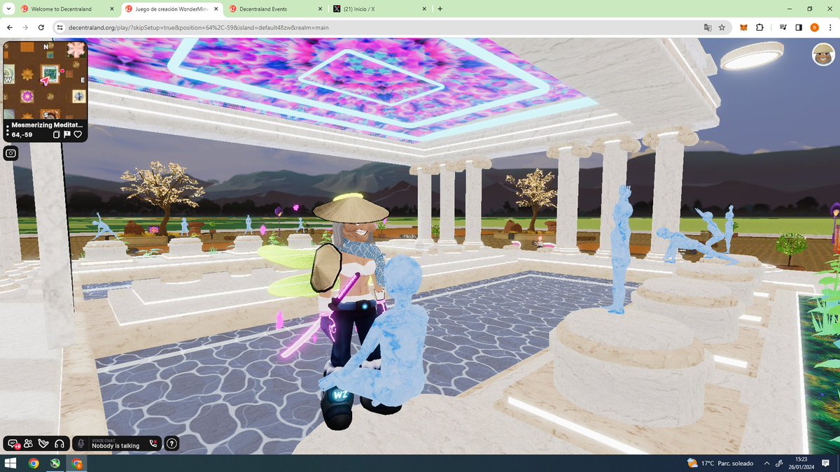 #MetaPartyVibes  #DCLWW24 0x13a22264C3DcE612Dec8F6d8cd77385d631398DC