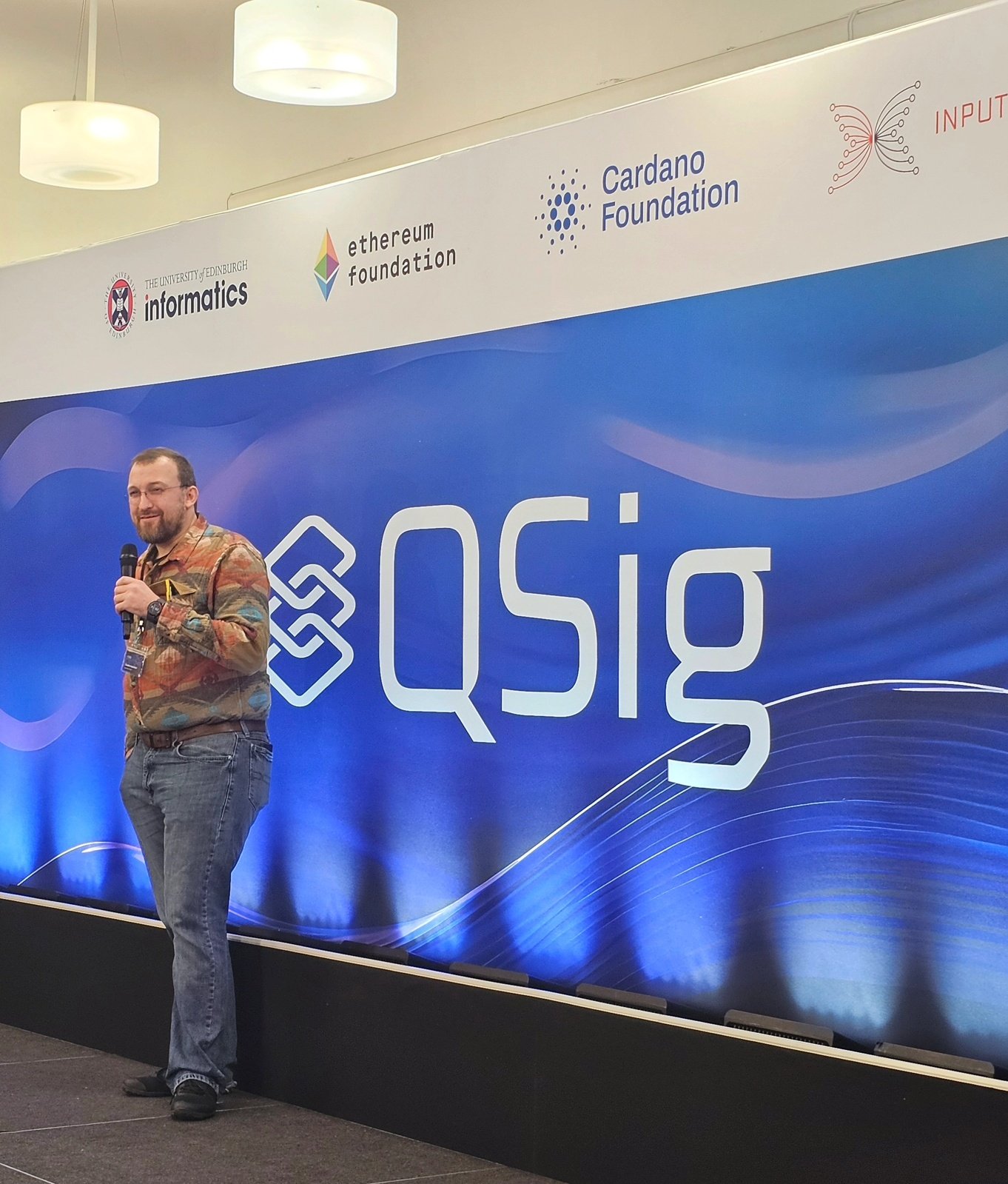 Sabina on X: "I am excited to finally see the QSig event kickoff with Charles at @EdinburghUni 🙌🏽 @InputOutputHK @Cardano_CF @ethereum https://t.co/sOMeDQElK5" / X