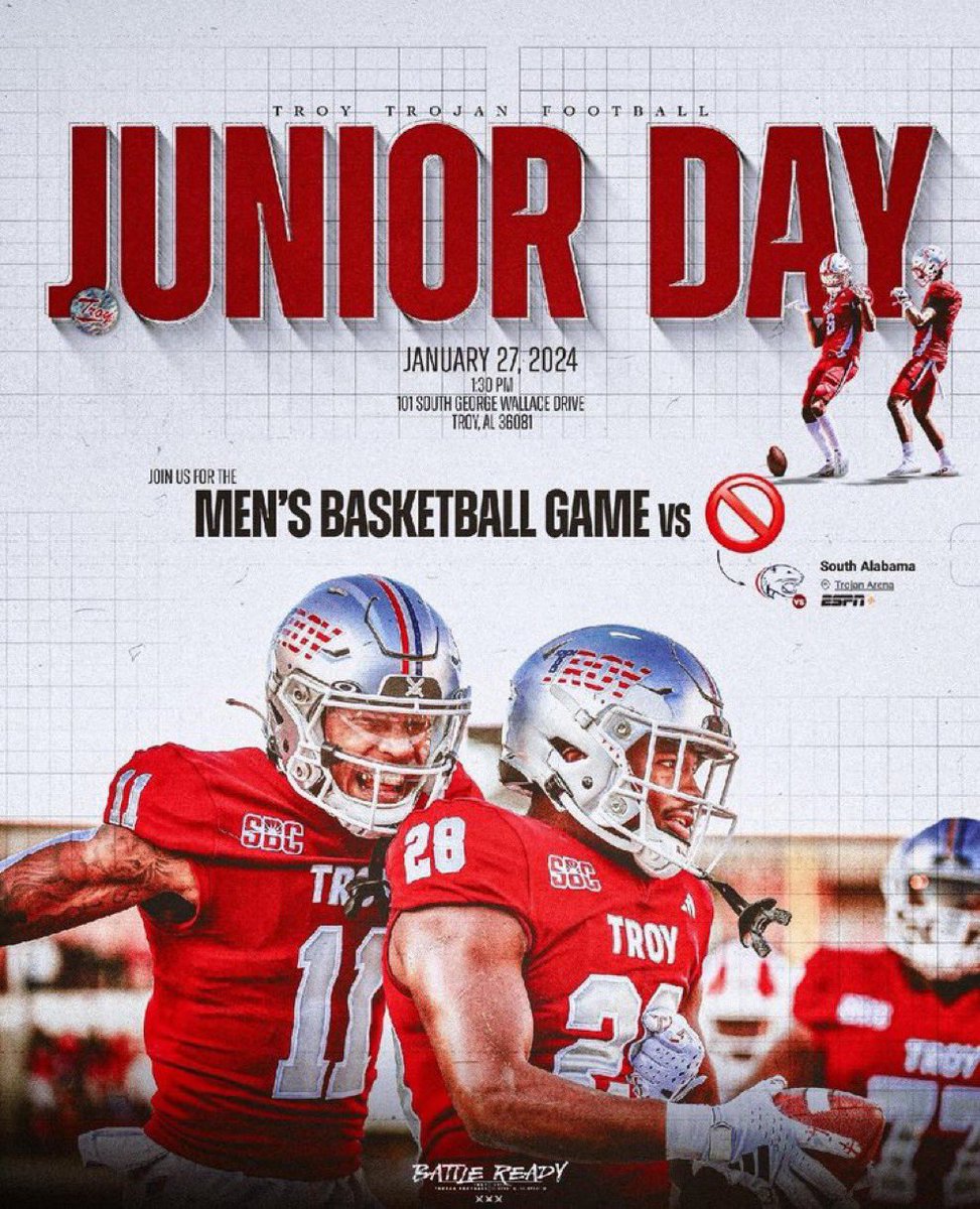 Miquane Williams (@miquane74) on Twitter photo Excited to be invited to Troy University this weekend for Junior Day! <a href="/TroyTrojansFB/">Troy Trojans Football 8x⚔️</a> <a href="/CoachBoyette/">Re'quan Boyette</a> <a href="/AL7AFootball/">Alabama7AFootball</a> <a href="/COACHJEDKENNEDY/">Jed Kennedy</a> <a href="/CoachHansonII/">Jackson Hanson</a> <a href="/coachBiezuns/">John Biezuns</a> <a href="/DothanWolvesFB/">Dothan Wolves Football</a> Excited to be invited to Troy University this weekend for Junior Day! <a href="/TroyTrojansFB/">Troy Trojans Football 8x⚔️</a> <a href="/CoachBoyette/">Re'quan Boyette</a> <a href="/AL7AFootball/">Alabama7AFootball</a> <a href="/COACHJEDKENNEDY/">Jed Kennedy</a> <a href="/CoachHansonII/">Jackson Hanson</a> <a href="/coachBiezuns/">John Biezuns</a> <a href="/DothanWolvesFB/">Dothan Wolves Football</a>