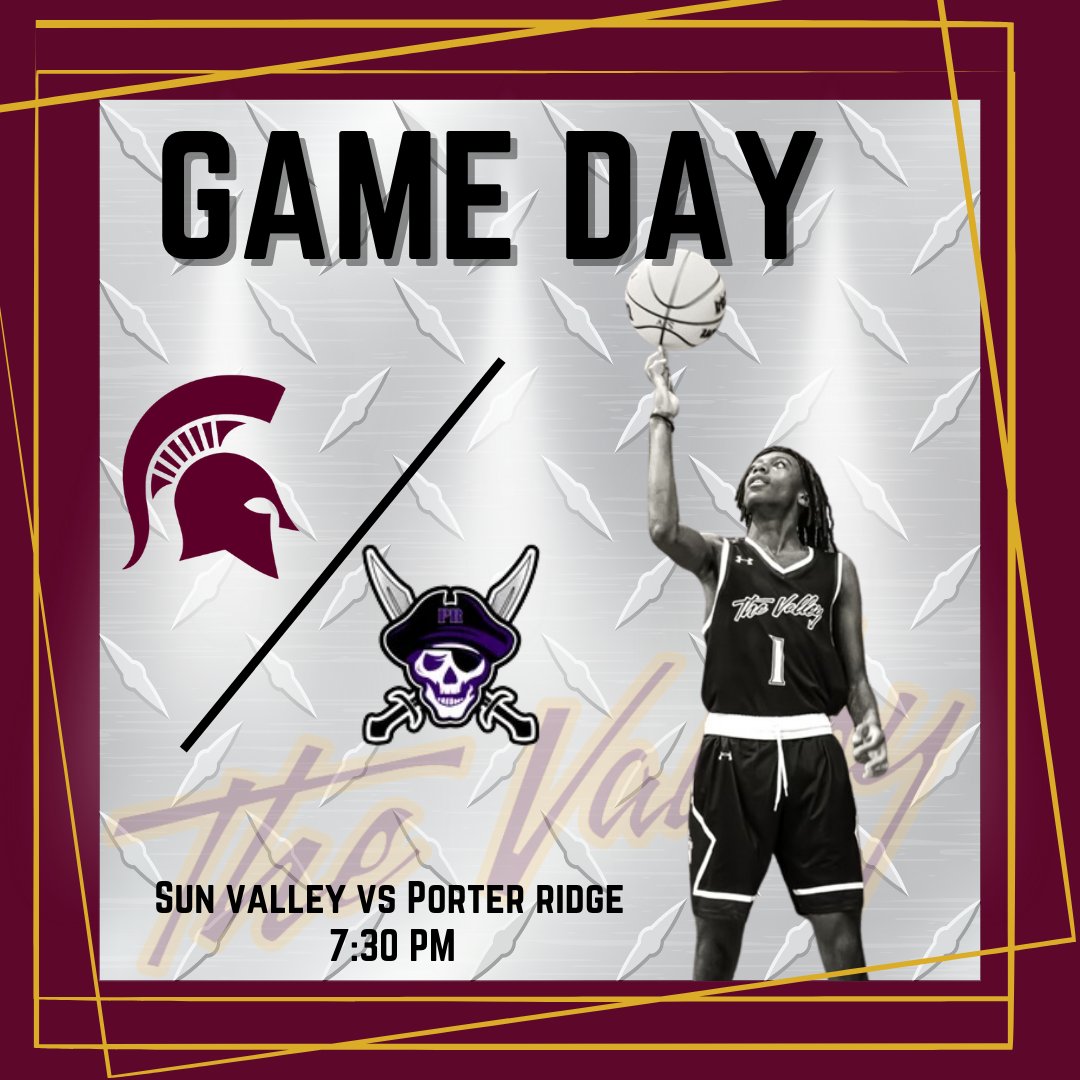 GAME DAY IN THE VALLEY

🆚 Porter Ridge
📍 Sun Valley High School
⏰ 7:30 PM