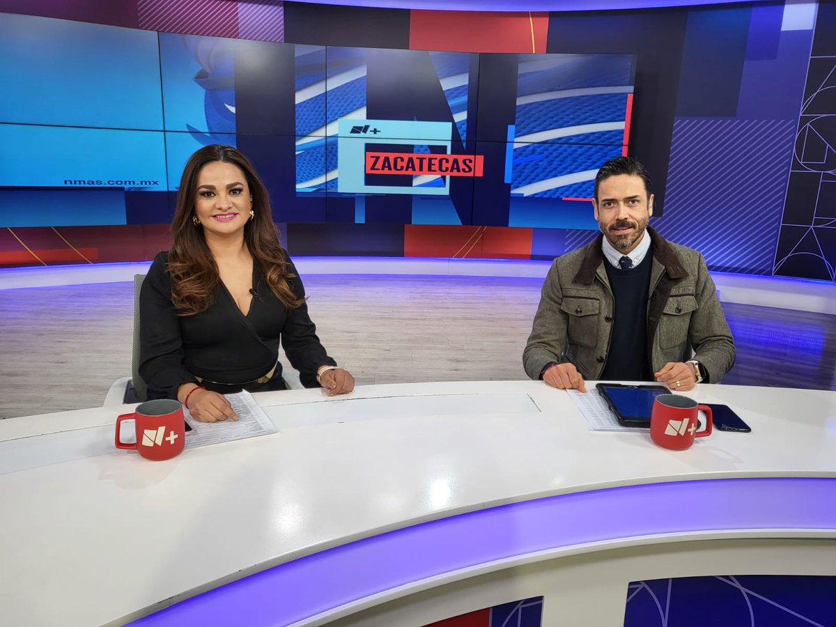 🔺Inicia el día con #LasNoticias con Rebeca Vidales y David Valdez #BuenosDías ☀️