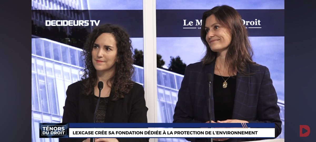 #TénorsduDroit : @LexCaseAvocats crée sa fondation dédiée à la protection de l’#environnement
youtu.be/zknVyV6oZVI?si…