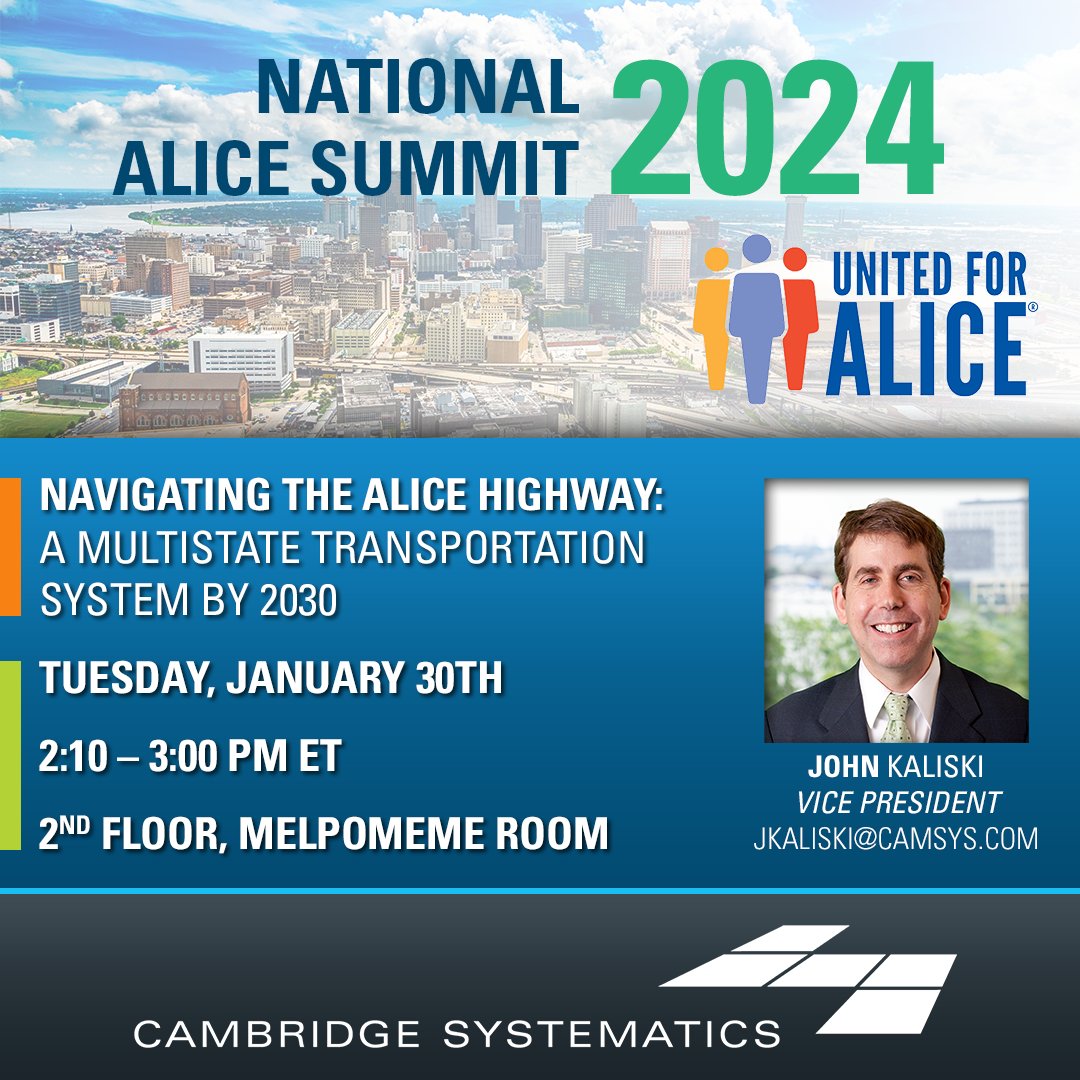 Next week, we're talking about bold ideas (moonshots) from DOTs across the US as part of the @AASHTOspeaks and @NASEMTRB project to reimagine our transportation systems 🚀

Learn more: bit.ly/429fgPG

#ALICEsummit
#UnitedForALICE