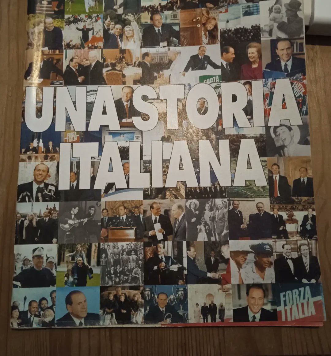 _aleuname_'s tweet photo. Oggi sono 30 anni di forza italia.  Povera Patria...
Conservo questo cimelio da oltre vent'anni per non dimenticare da dove deriva questo schifo. https://t.co/2OhNeZfSDx