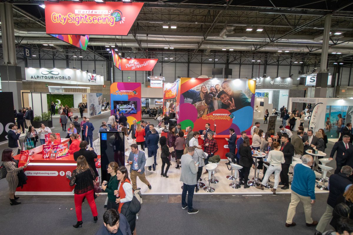 We've had an exciting few days at @fitur_madrid. Meetings, new projects and opportunities to continue innovating in the tourism industry. Thanks to all who've visited us! #WeShowYouTheWorld #FITUR2024