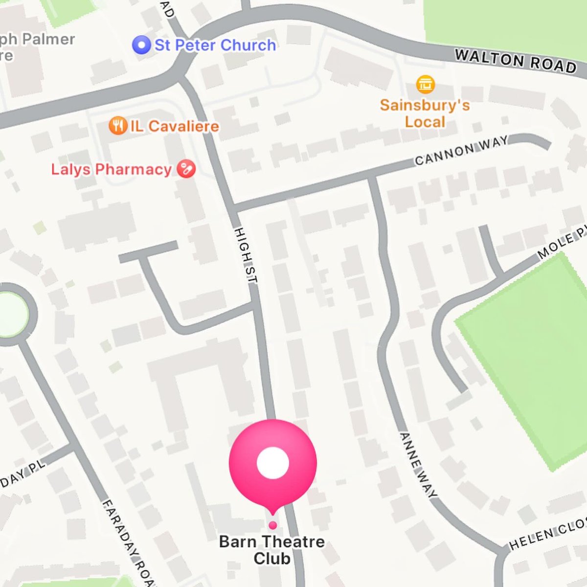 We are still surprised by the number of people who come to visit the theatre and say “I’ve lived in Molesey for X years and had no idea you were here!”

We want to change that - we no longer want to be a “hidden gem” or “Molesey’s best kept secret”!

You can find us here: