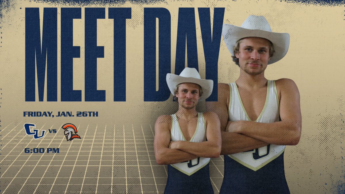 Wrestling returns to the Mol Arena to take on #11 Indiana Tech.

Watch --&gt; cugoldeneagles.com/watch

#TogetherweSOAR