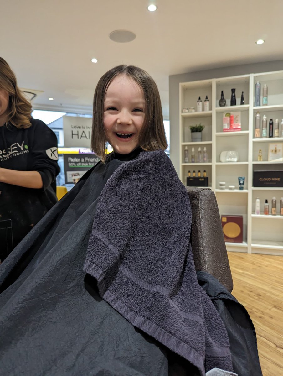NipponUK's tweet photo. Alice is only 5 years old and trains in Ju Jitsu with us at her primary school and at our Preston Dojo. 

She decided by herself that she would like to donate her hair to The Little Princess Trust. 

Well done Alice! We are very proud of you.

https://t.co/oEit5AokwQ https://t.co/CTOPodZBvu