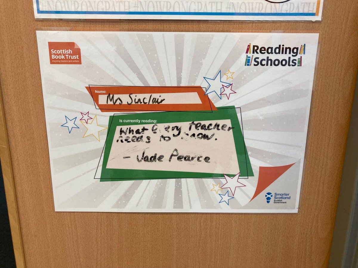 LornshillLRC's tweet photo. Loved having a wander on my way home the other night, via Maths, Social Subjects & Science, & seeing what some of our staff are currently reading 😍 #ReadingRoleModels @Lornshill #LornshillReads #ReadingSchoolsLornshill @scottishbktrust https://t.co/7nYLXuAd3e