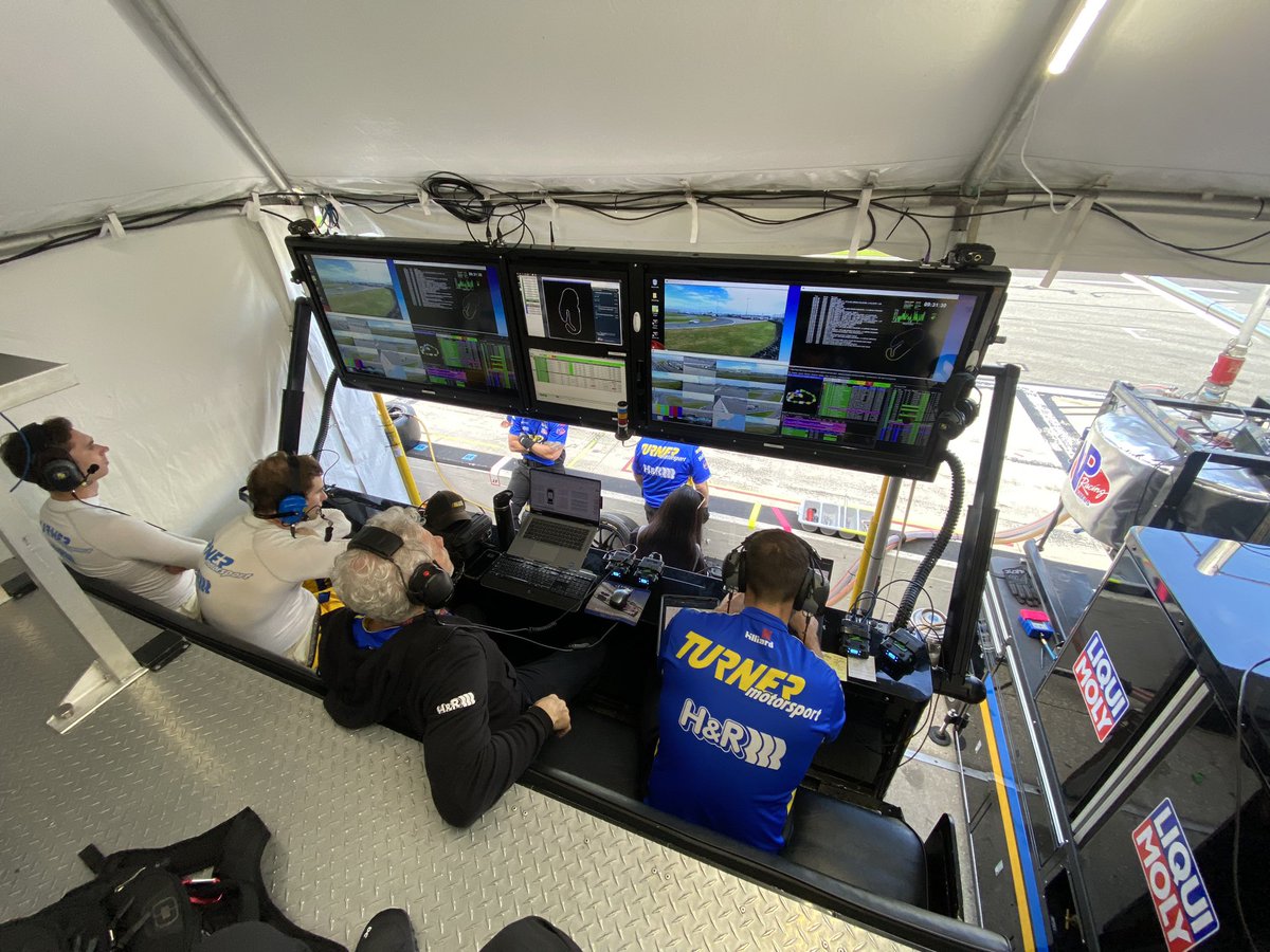 Final Practice for the GS cars is 🟢. We’re a little behind on actual pace. So what do we do? We try to win it in the pits. This lot, our “mathletes”, will perform complex computational calculations in an effort to open a can of whoop a**. Math. #IMSA #IMPC