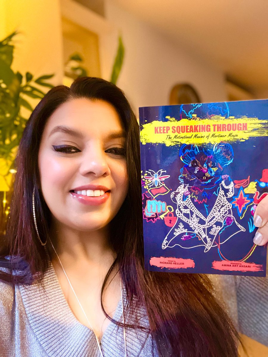 AminaArtAnsari's tweet photo. I’m delighted to announce our new book by renowned author, Richard Heller and illustrations by MOI!
https://t.co/LJ9rHUDnZf
‘Keep Squeaking Through - The Motivational Maxims of Mortimer Mouse’
#keepsqueakingthrough #richardheller #aminaartansari #mortimermouse #books https://t.co/VH47mKinV2