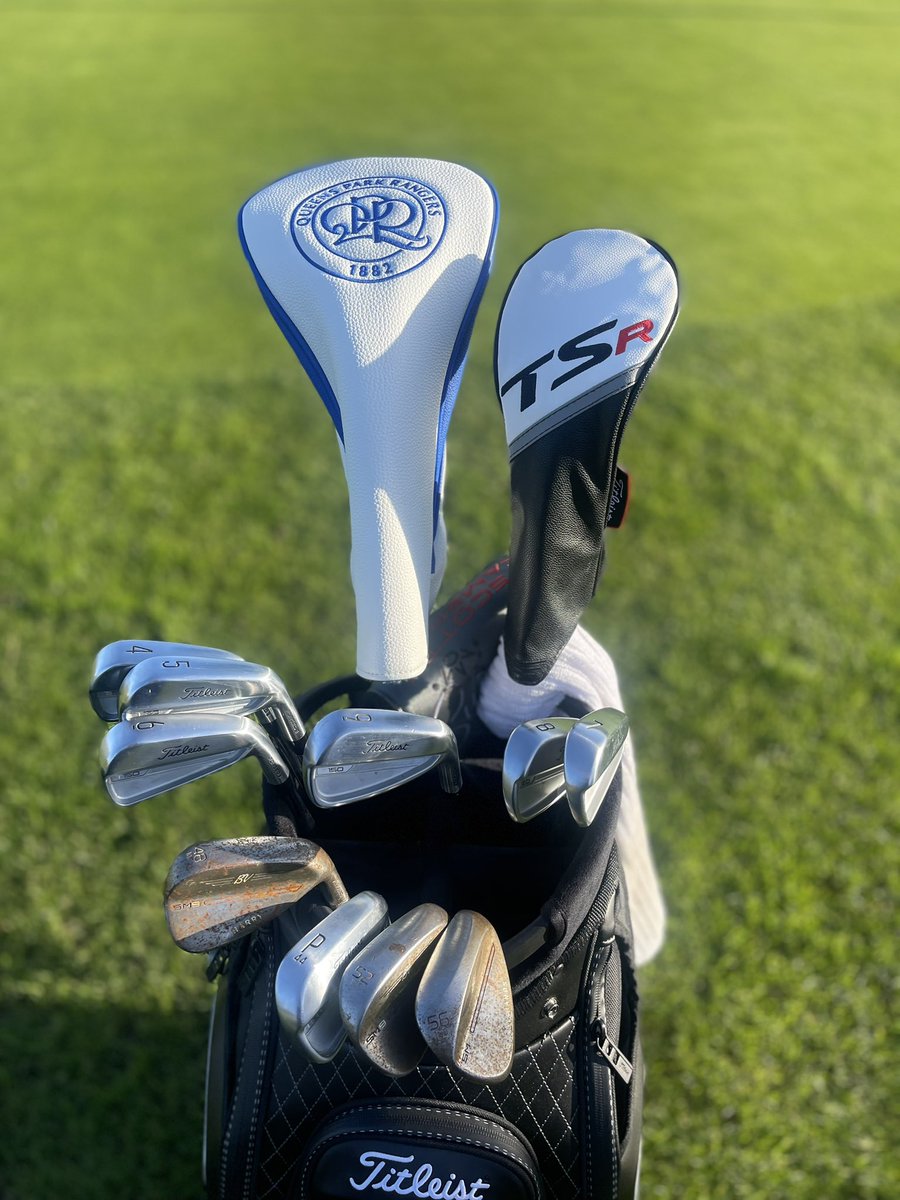 A huge thankyou to <a href="/TitleistEurope/">Titleist Europe</a> for their continued support! <a href="/QPR/">QPR FC</a> keep it up guys, see you in Bristol!! #teamtitleist