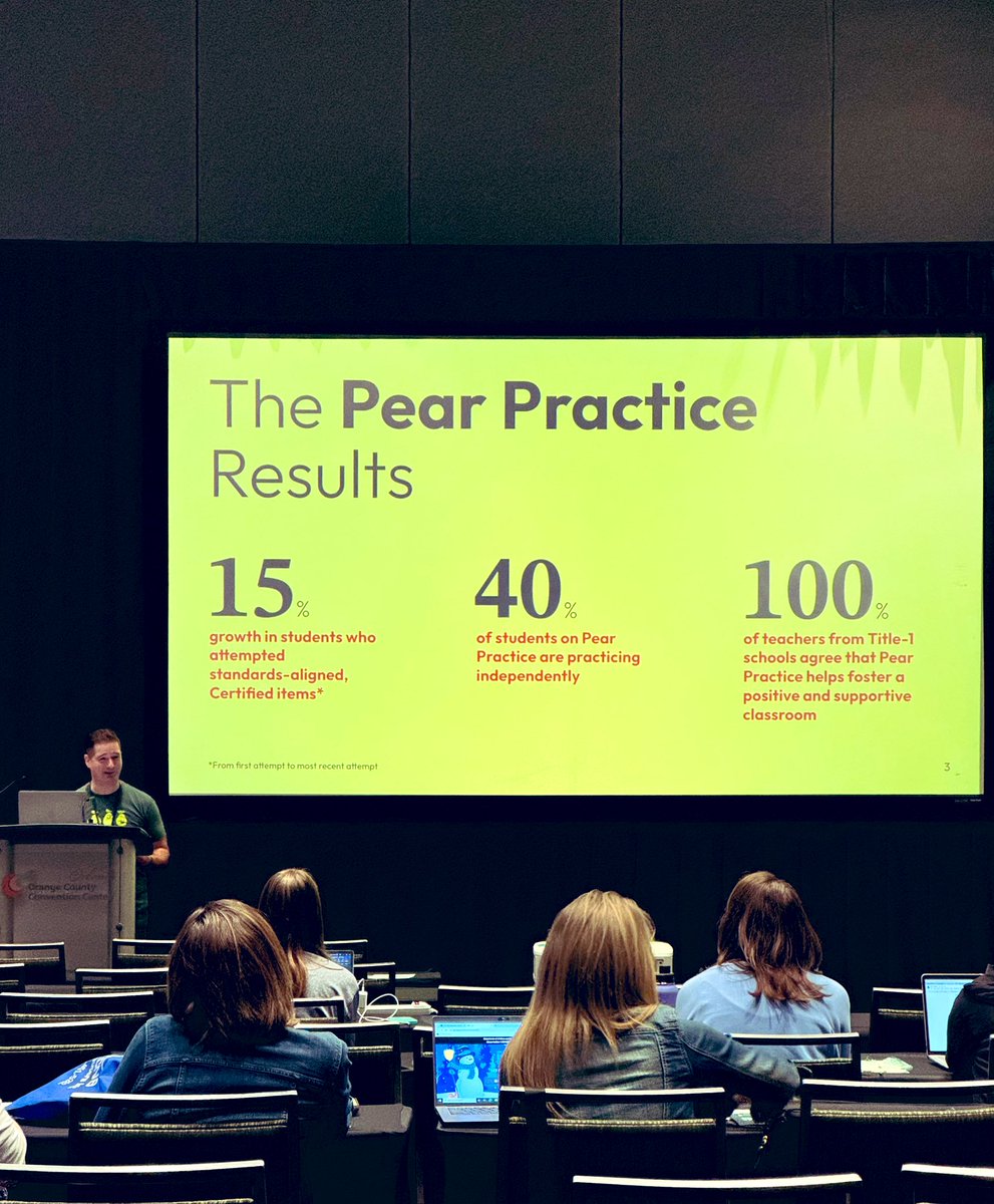 Mary Alys Foutz 🍐 (@ma_peardeck) on Twitter photo FETC, my trip was short and sweet! Had the PEAR-fect day chatting with educators, making new connections, sharing brand new swag, and co-hosting two sessions!
<a href="/PearDeck/">Pear Deck Learning</a> #FETC2024 FETC, my trip was short and sweet! Had the PEAR-fect day chatting with educators, making new connections, sharing brand new swag, and co-hosting two sessions!
<a href="/PearDeck/">Pear Deck Learning</a> #FETC2024