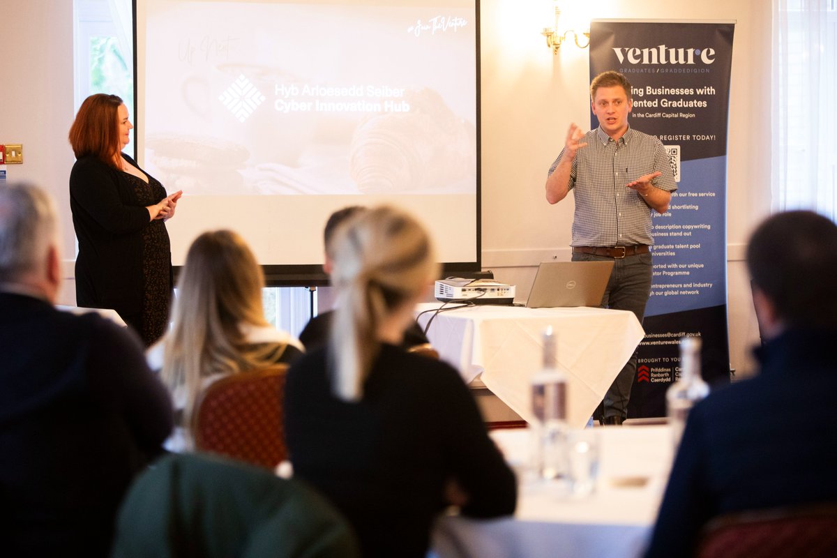 GraduateVenture's tweet photo. Thank you to all who attended the Rise and Shine in Monmouthshire networking event yesterday. It was a great morning of sharing the types of business support there is out there for businesses in South East Wales.
@MonmouthshireCC @CyberHwb @aCapitalRegion 
#collaboration https://t.co/3SCAb1teR2