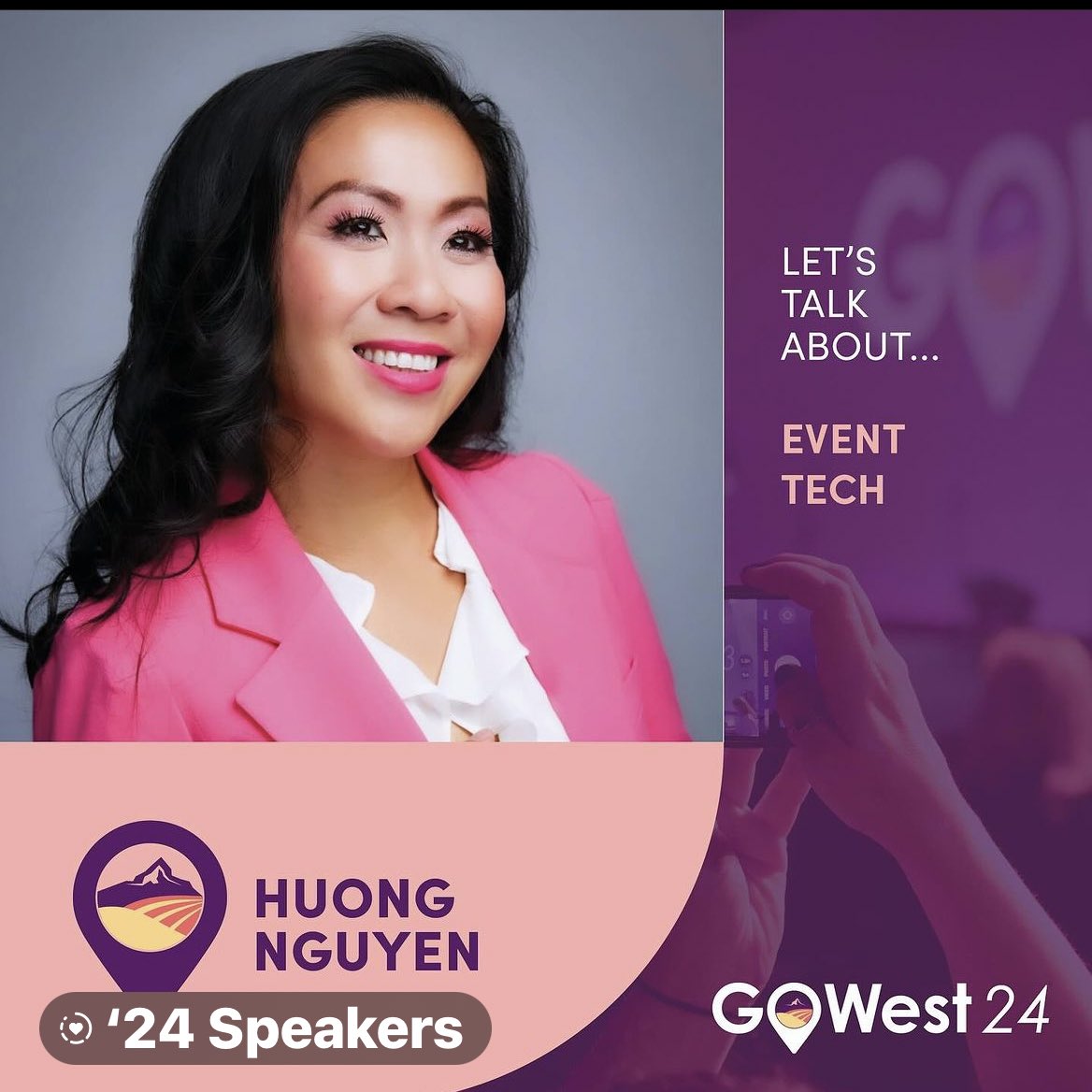 Let’s talk #EventTech with Huong Nguyen at #gowestlive Jan 29/30 🇨🇦