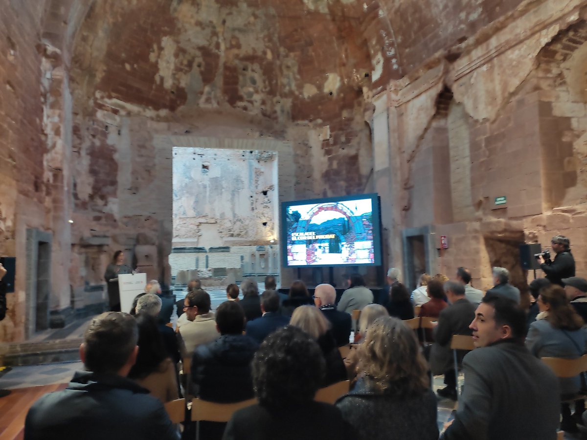 JuntsPriorat's tweet photo. Aquest matí hem assistit a la inauguració de la restauració de l'església de la Cartoixa d'#Escaladei. L'obra, iniciada l'estiu de 2020, serà un atractiu que reforçarà el turisme cultural i de qualitat, respectuós amb l'entorn, que vol conèixer el #Priorat. https://t.co/13LizgYCNC