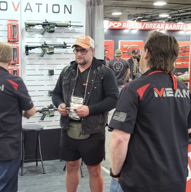 Georgia people all over - hanging out with the IV8888 crew at SHOT

#shotshow #shotshow2024 #shotshow24 

#bearingdelay 

See MEAN at SHOT - we’re in the basement with all the cool stuff at Booth 40613 

Enter the code “INFLATIONSUCKS” in cart for 10% discount